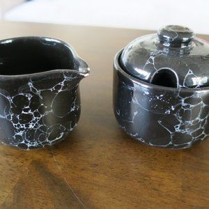 Vintage 80's Waechtersbach Sugar/Creamer Set